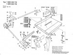 Bosch 1 609 200 718 ---- Saw Table Spare Parts